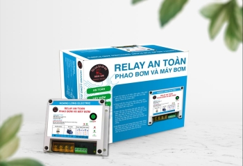 Relay 12V Giá Rẻ, Bộ Chuyển Nguồn 12V Giá Rẻ Cho Phao Bơm và Máy Bơm