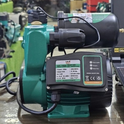 Máy bơm tăng áp điện tử WIDE 150W | Tự bật/tắt, chạy êm 