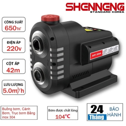 Máy bơm tăng áp biến tần Shenneng APF-204A 650W
